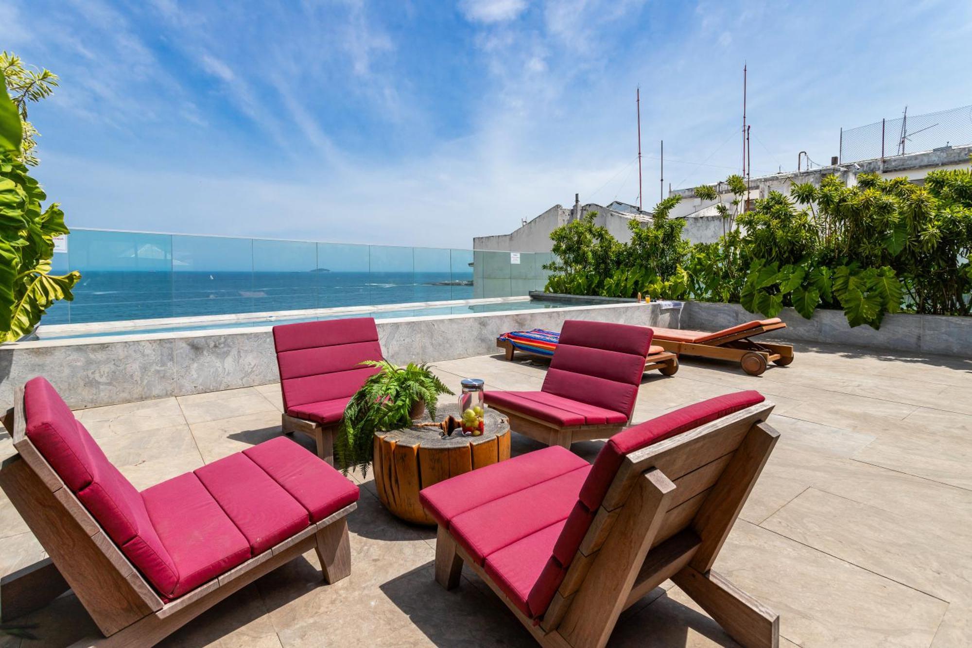 Unhotel - Luxuosos Apartamentos Na Atlantica A Beira-Mar, Copacabana Rio de Janeiro Exterior foto