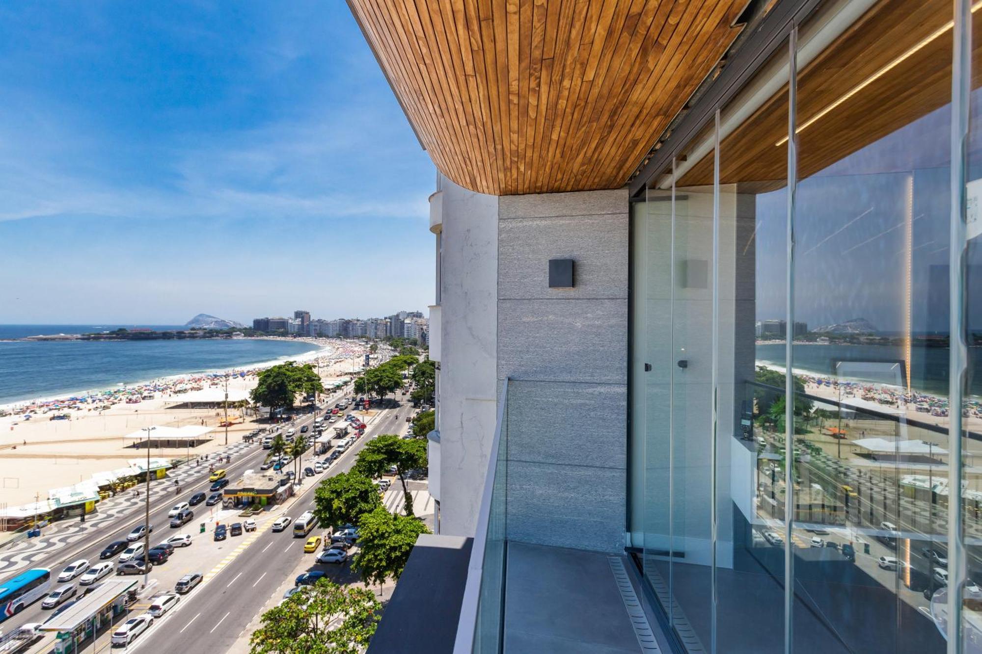 Unhotel - Luxuosos Apartamentos Na Atlantica A Beira-Mar, Copacabana Rio de Janeiro Exterior foto