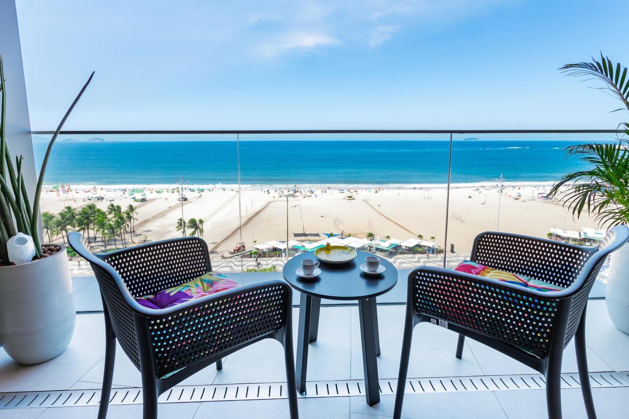 Unhotel - Luxuosos Apartamentos Na Atlantica A Beira-Mar, Copacabana Rio de Janeiro Exterior foto